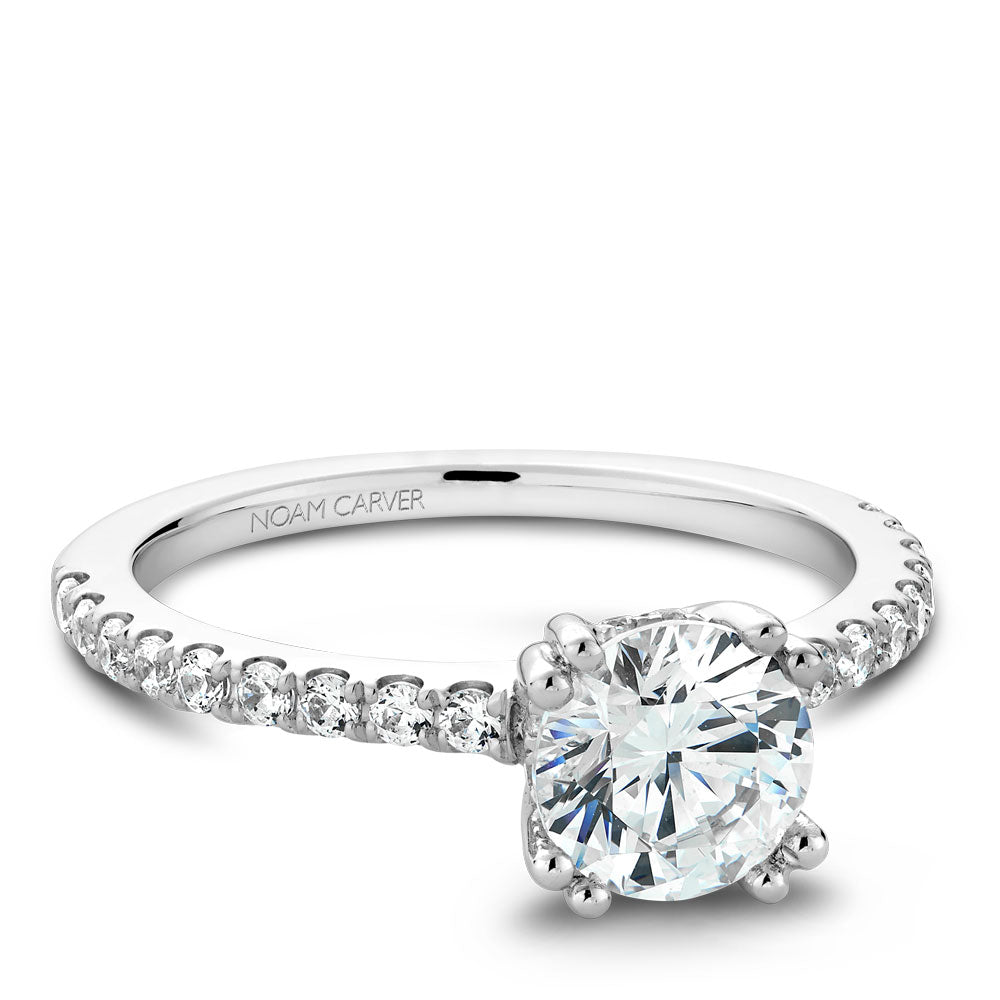 noam carver engagement ring - b004-01ws-100a