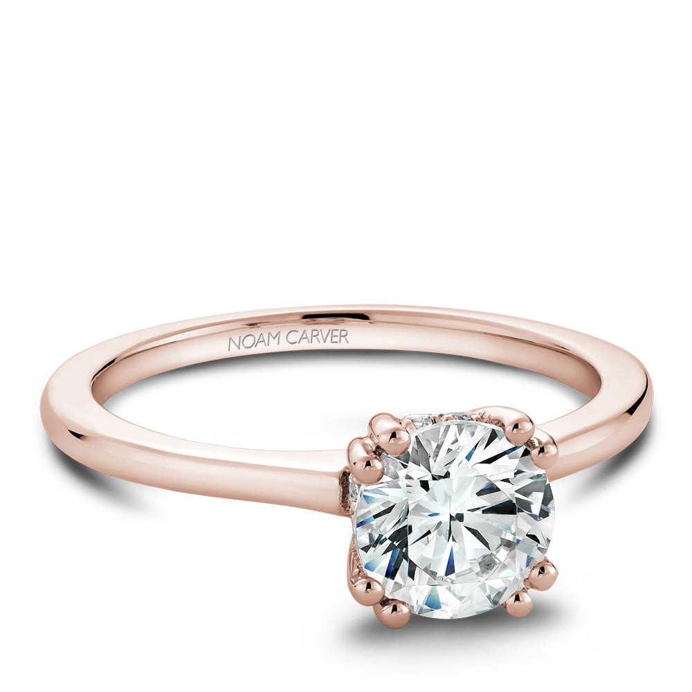 noam carver engagement ring - b004-04rs-100a