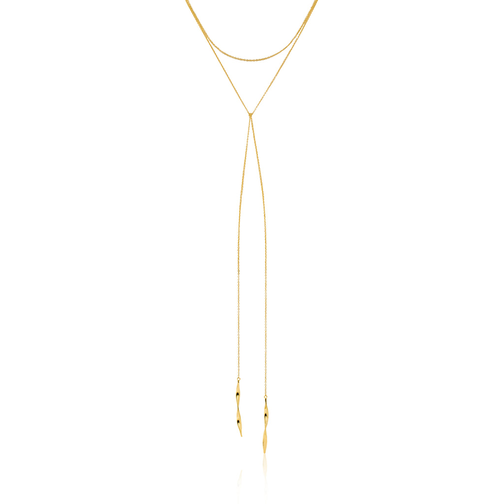 helix lariat 16" necklace