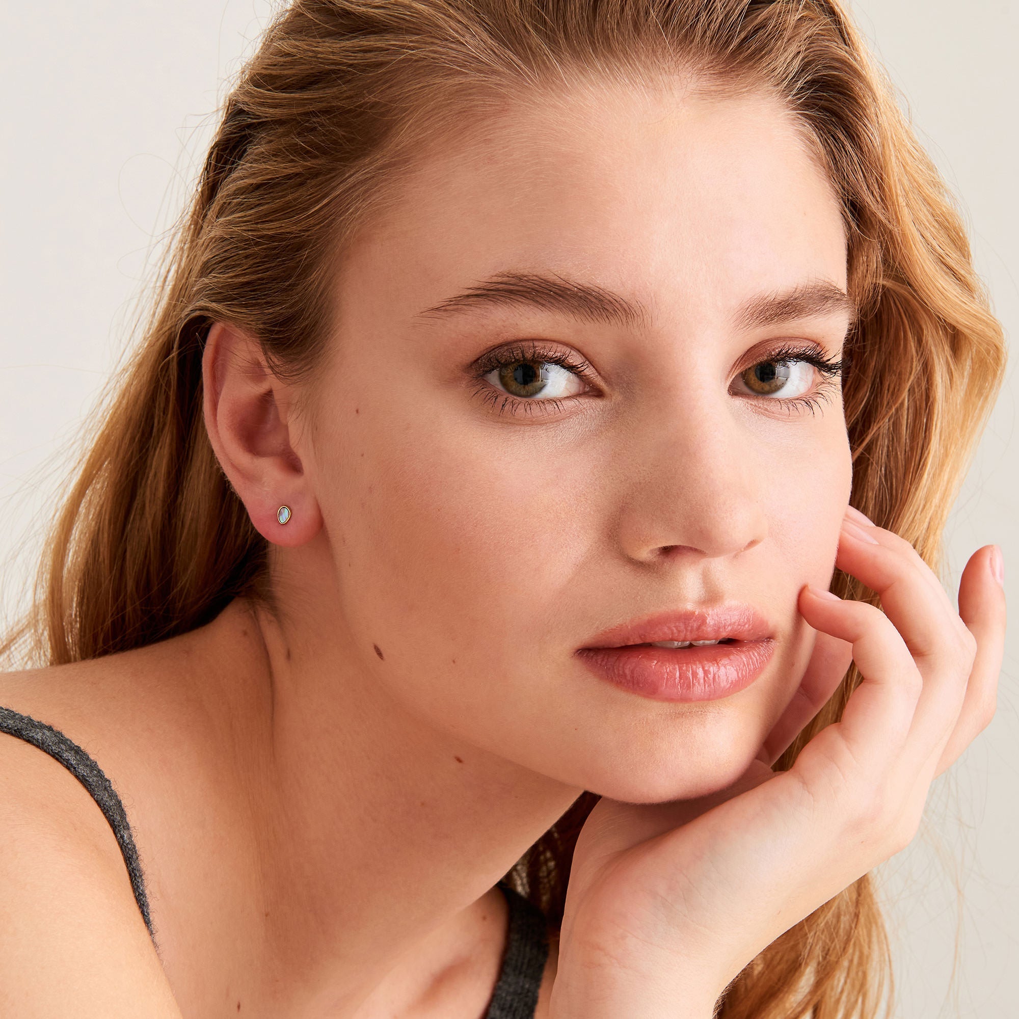 Abalone stud earrings deals