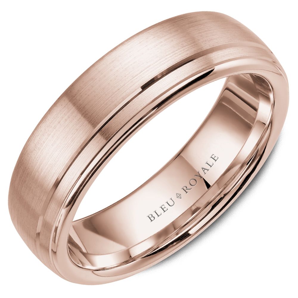 Bleu Royale Wedding Band - RYL-001R65-M10