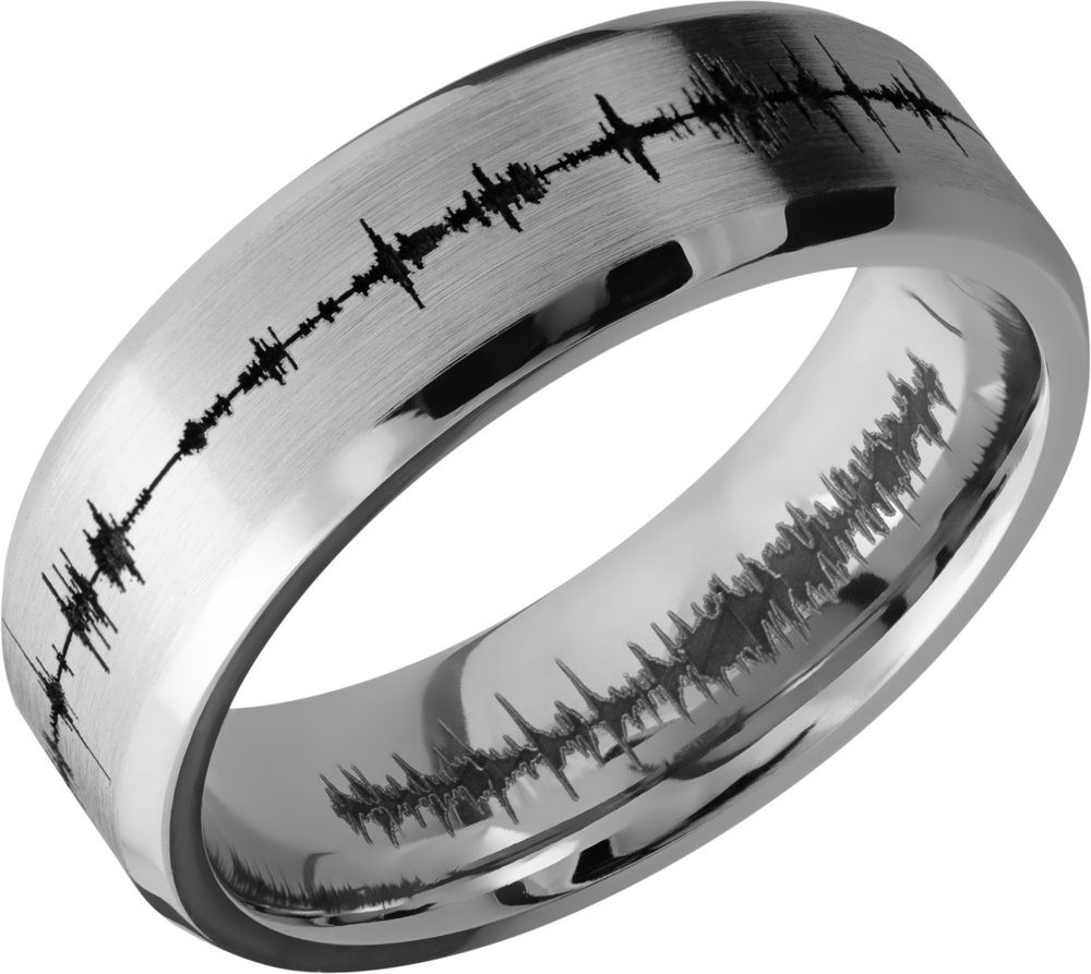 lashbrook classic cobalt chrome 7mm beveled band cc7b_lcvsoundwave+satin_polish