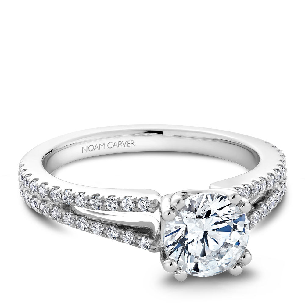 noam carver engagement ring - b001-03ws-100a
