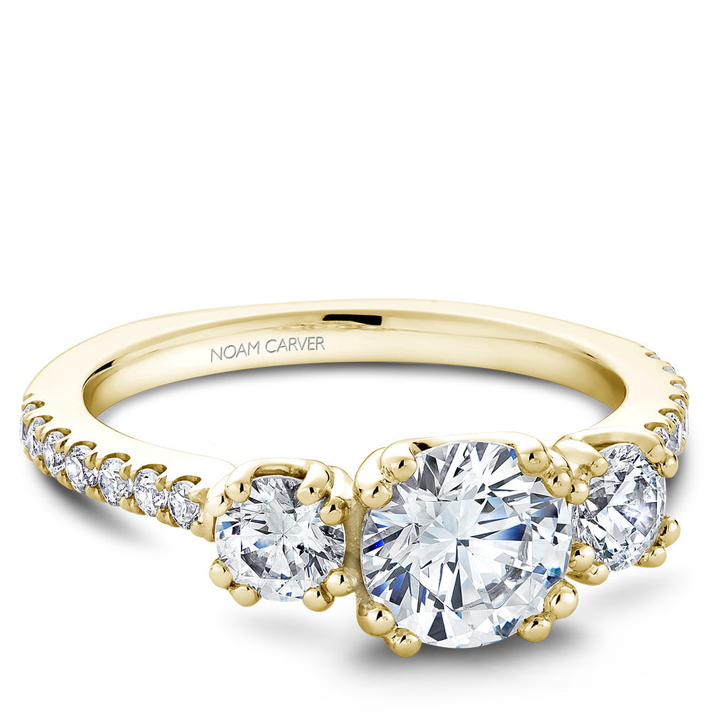 noam carver engagement ring - b001-05ys-100a