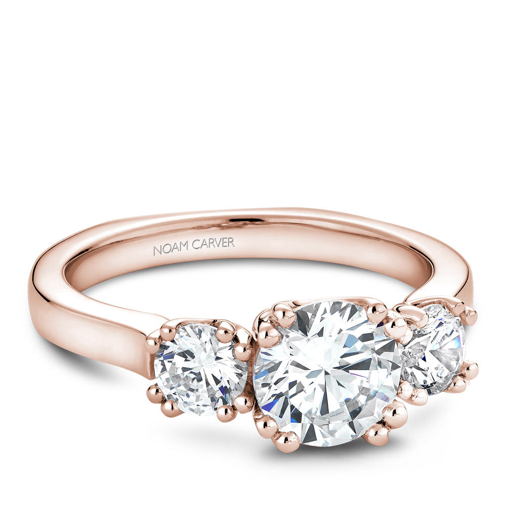 noam carver engagement ring - b001-07rs-100a