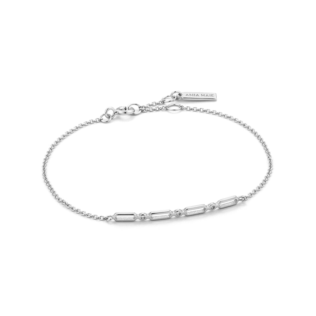 modern solid bar bracelet