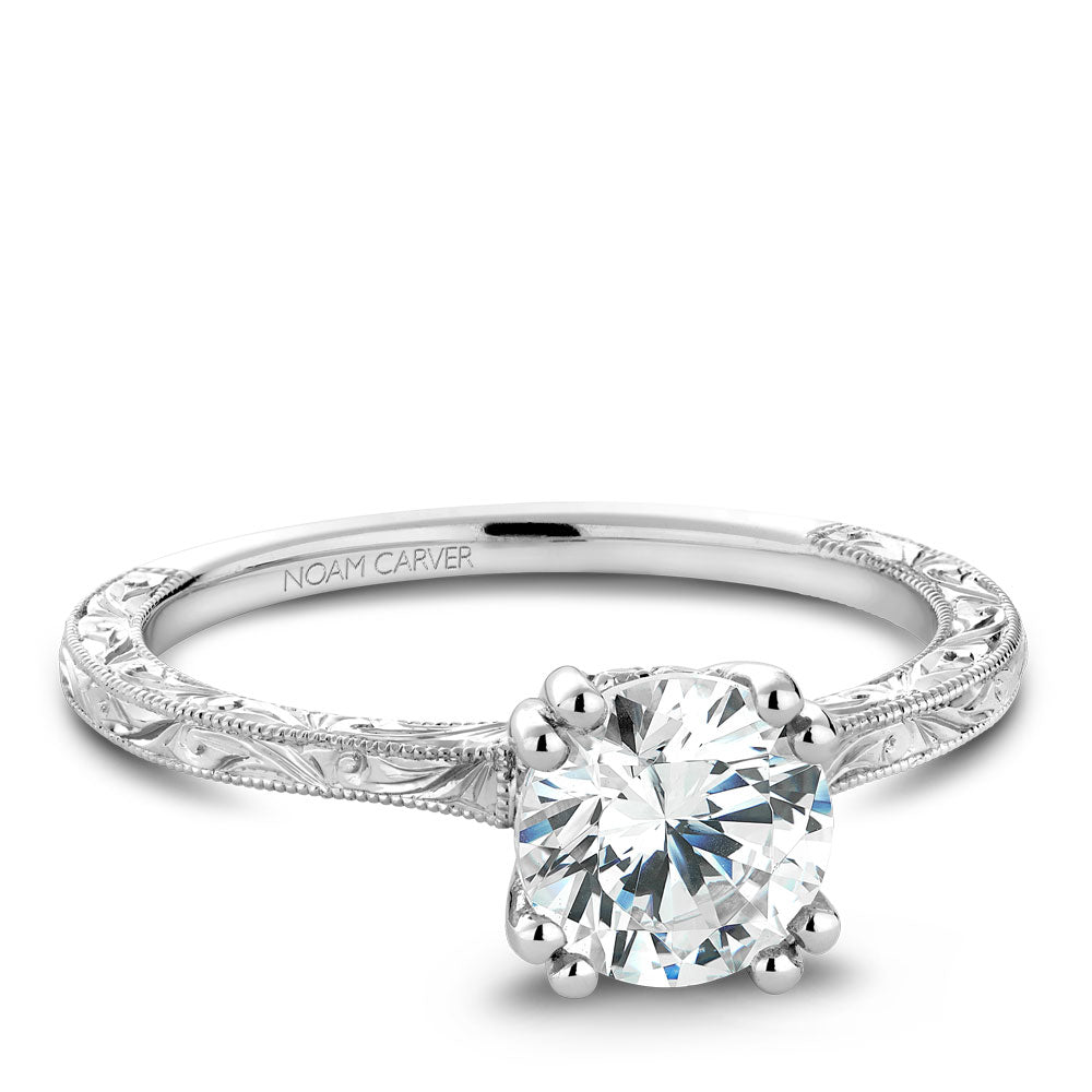 noam carver engagement ring - b004-02wse-100a