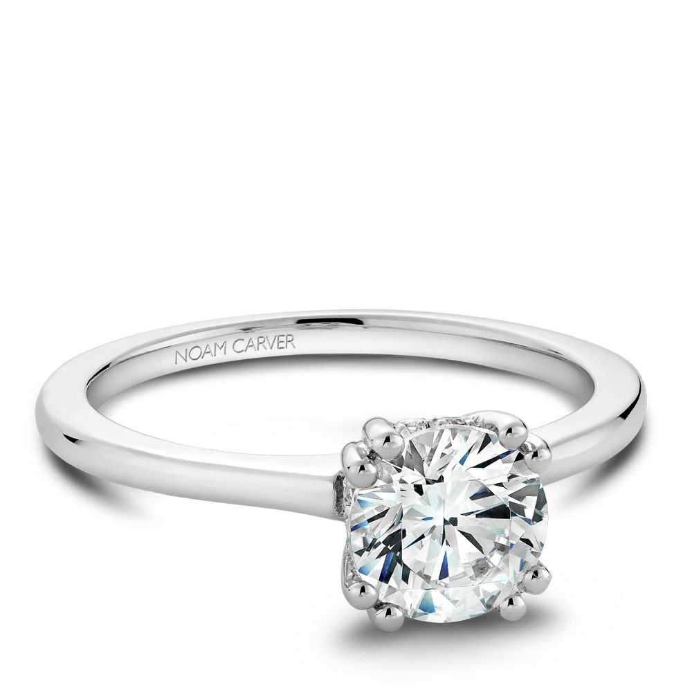 noam carver engagement ring - b004-04ws-100a