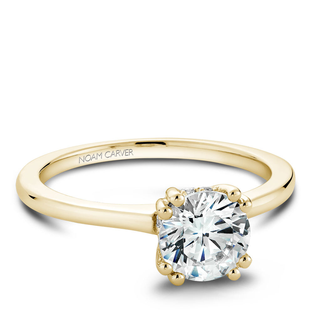 noam carver engagement ring - b004-04ym-100a