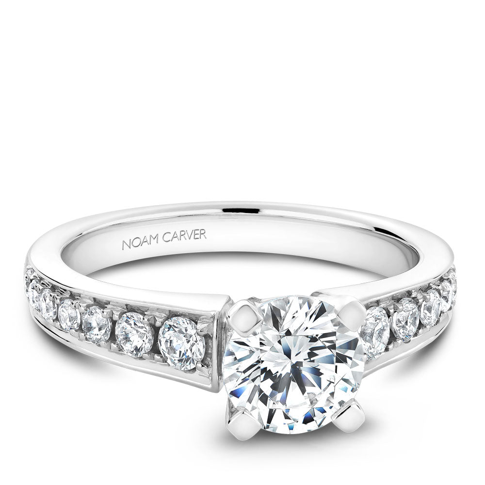 noam carver engagement ring - b006-02ws-100a