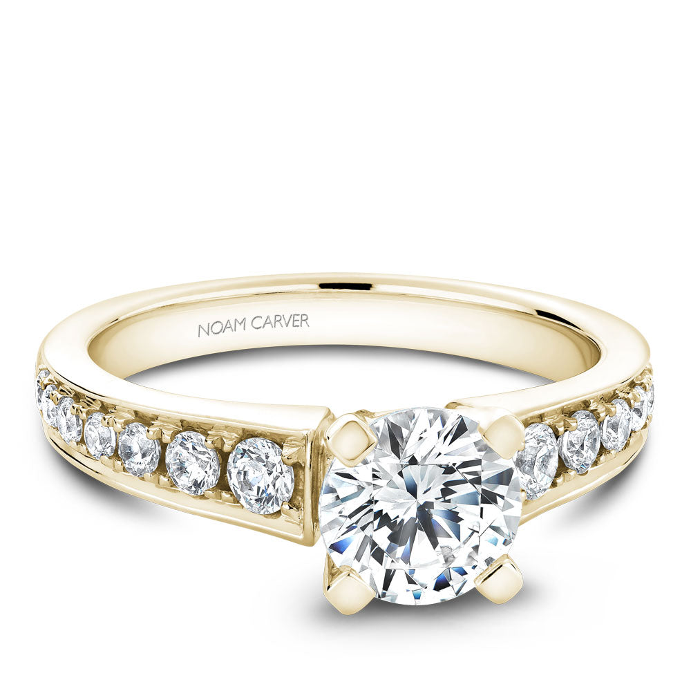 noam carver engagement ring - b006-02ym-100a