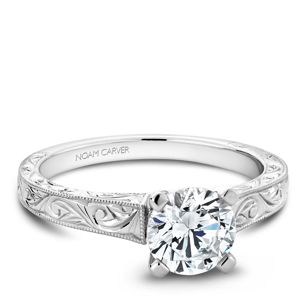 noam carver engagement ring - b006-03wse-100a