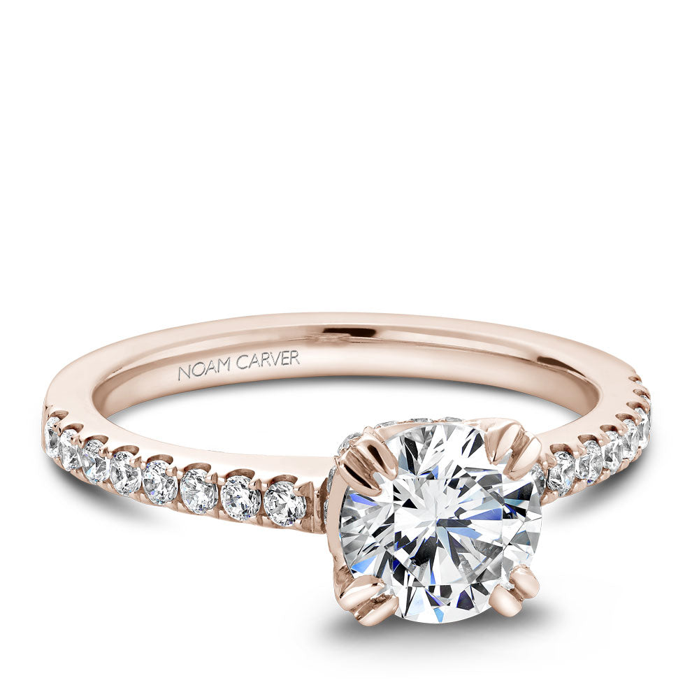 noam carver engagement ring - b009-01rs-100a