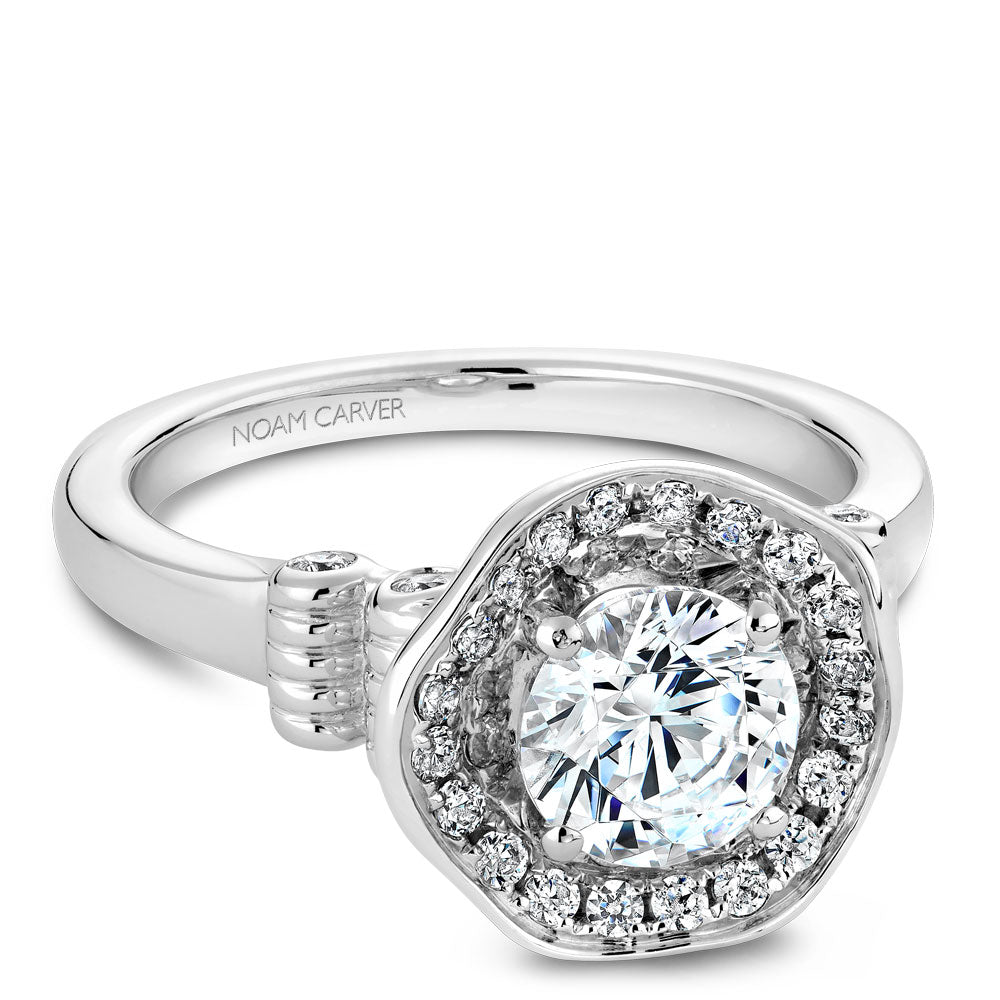 noam carver engagement ring - b014-01ws-100a