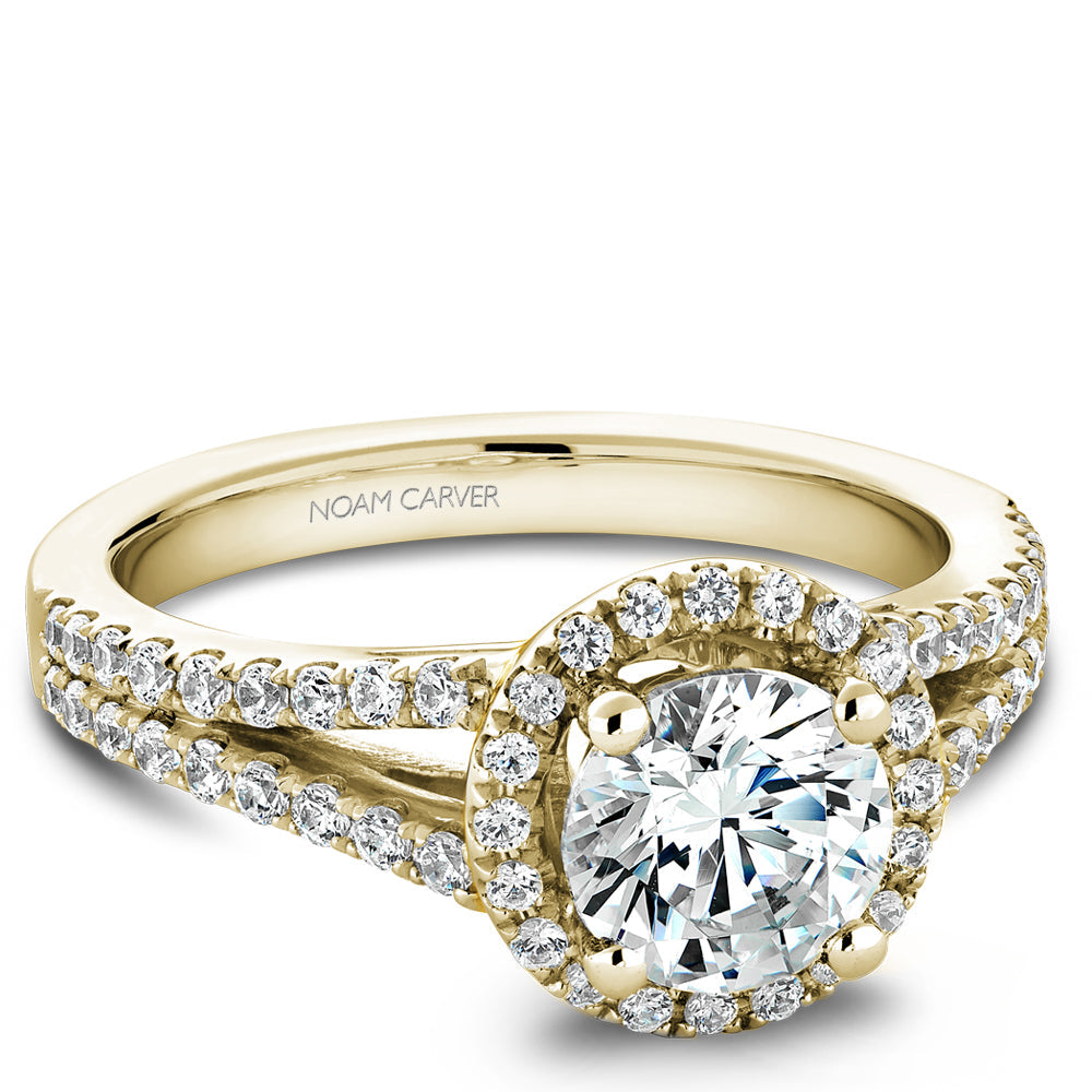 noam carver engagement ring - b015-02ys-100a