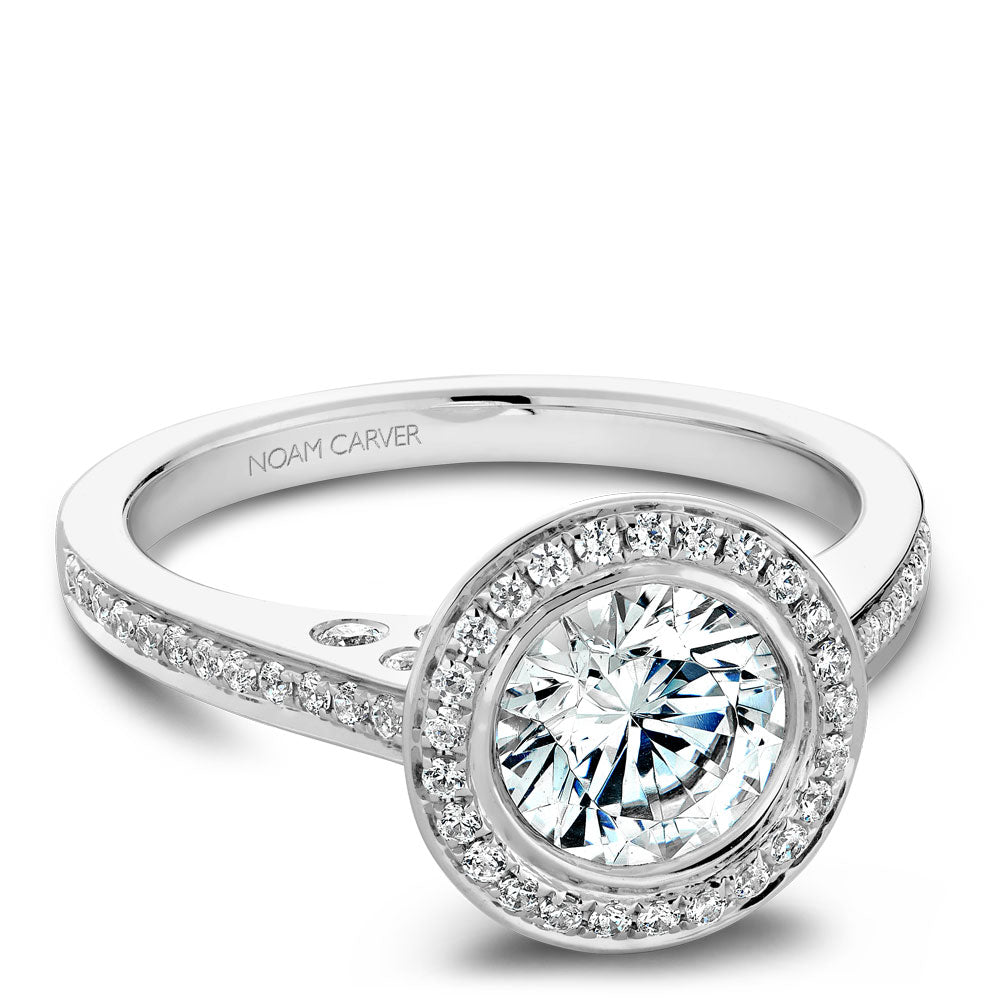 noam carver engagement ring - b016-01ws-100a