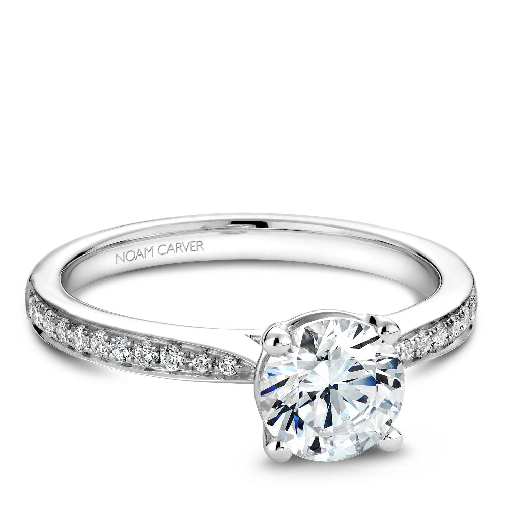 noam carver engagement ring - b018-02ws-100a