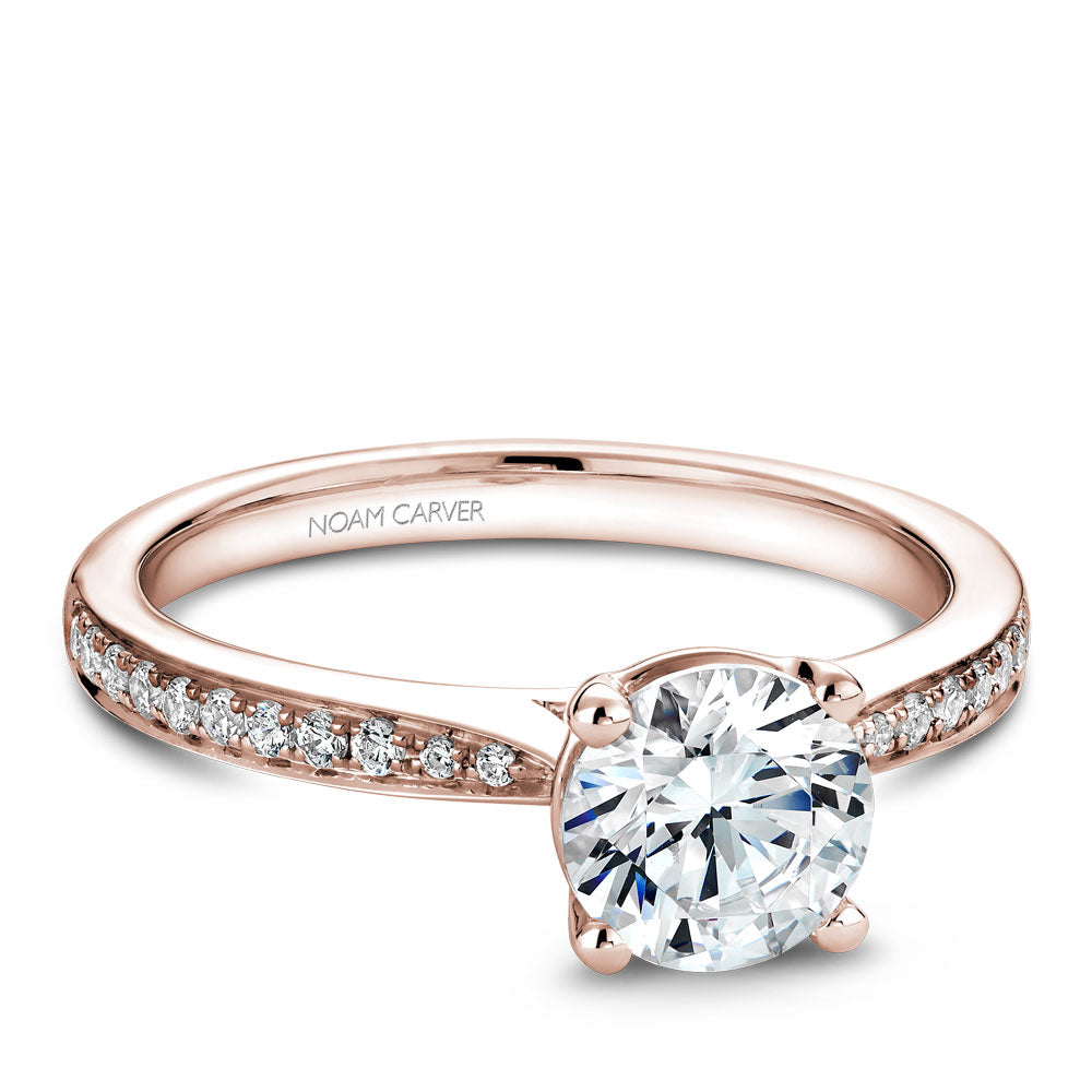 noam carver engagement ring - b018-02rs-100a