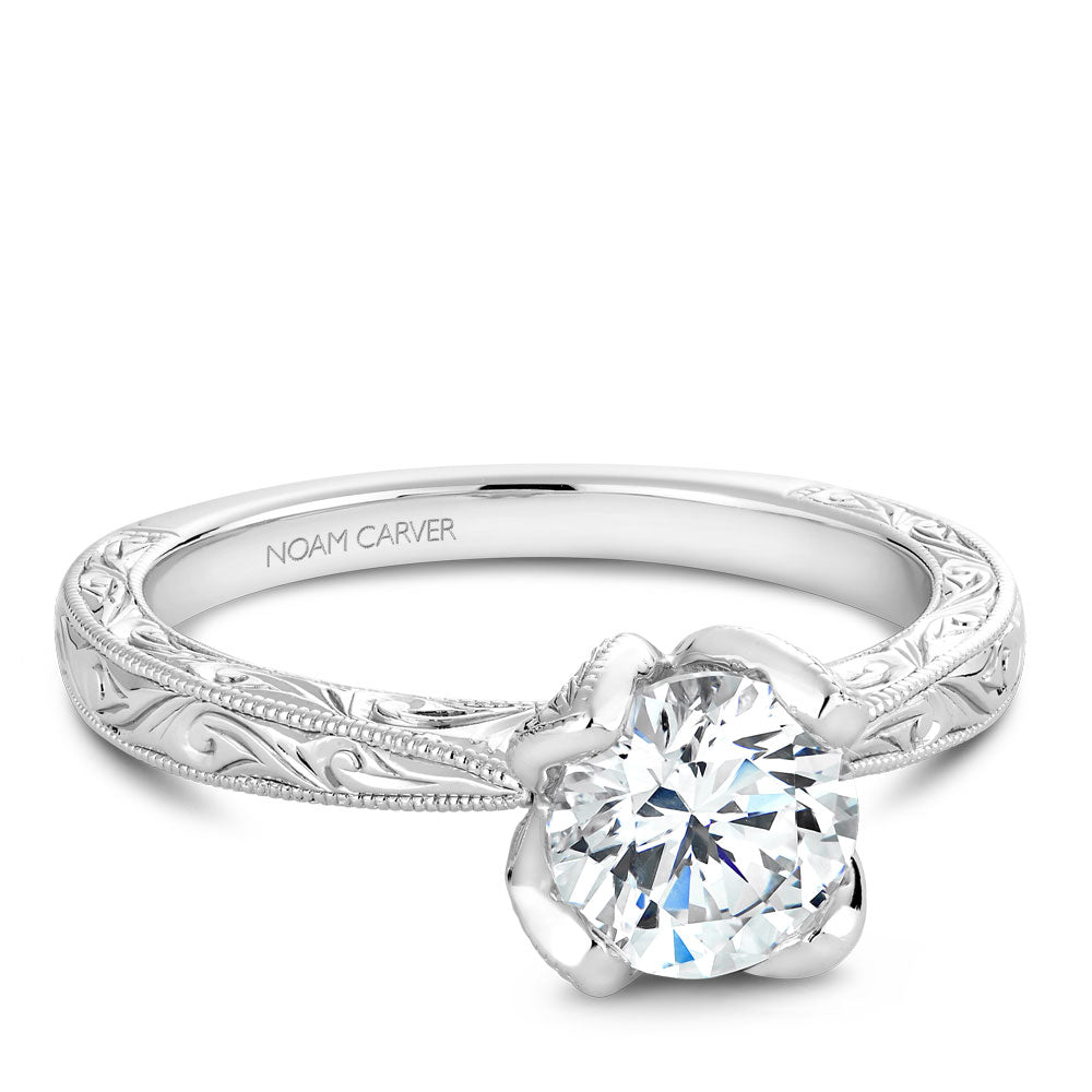 noam carver engagement ring - b019-02wse-100a
