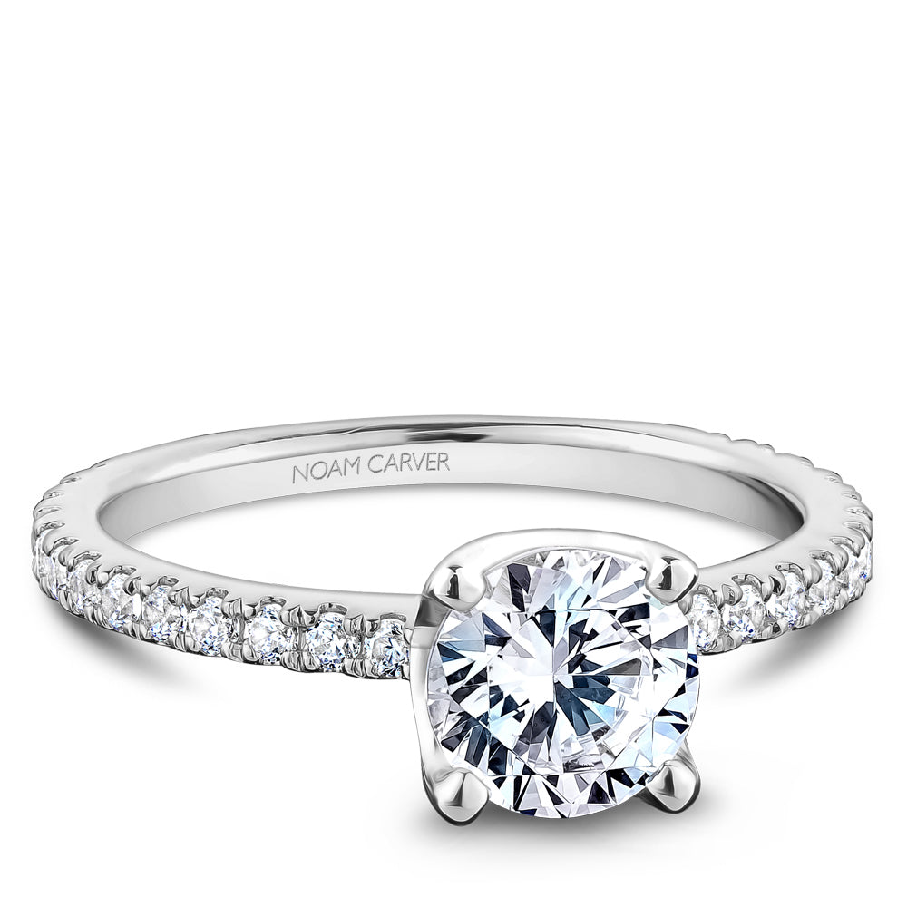 noam carver engagement ring - b027-08ws-100a