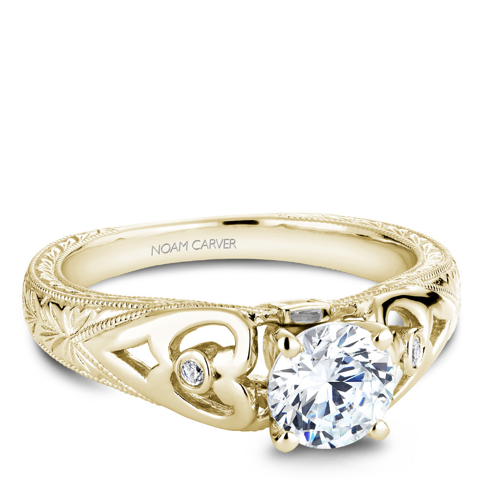 noam carver engagement ring - b051-01ys-100a
