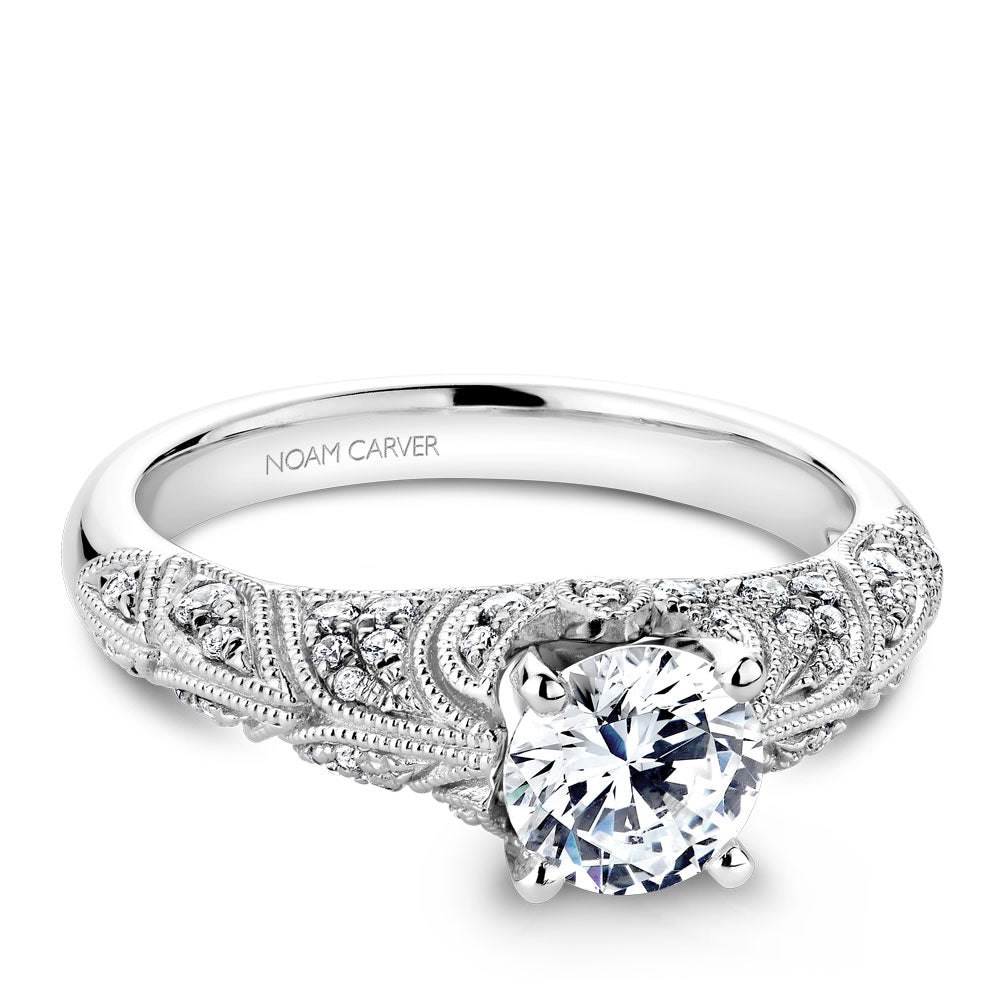 noam carver engagement ring - b056-01ws-100a