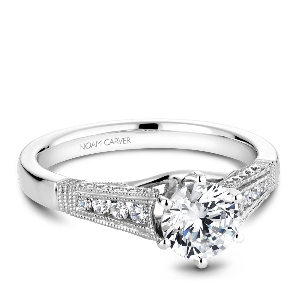 noam carver engagement ring - b061-01ws-100a