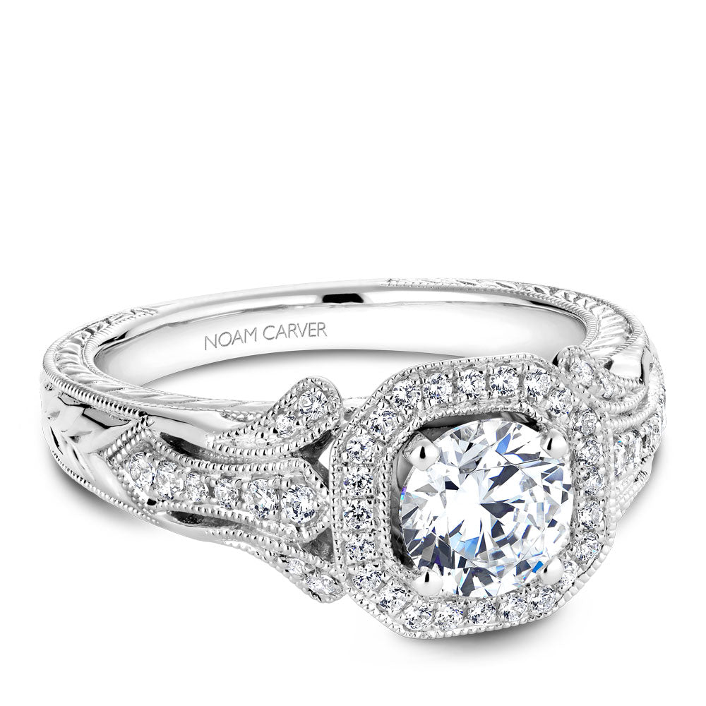 noam carver engagement ring - b079-01ws-100a