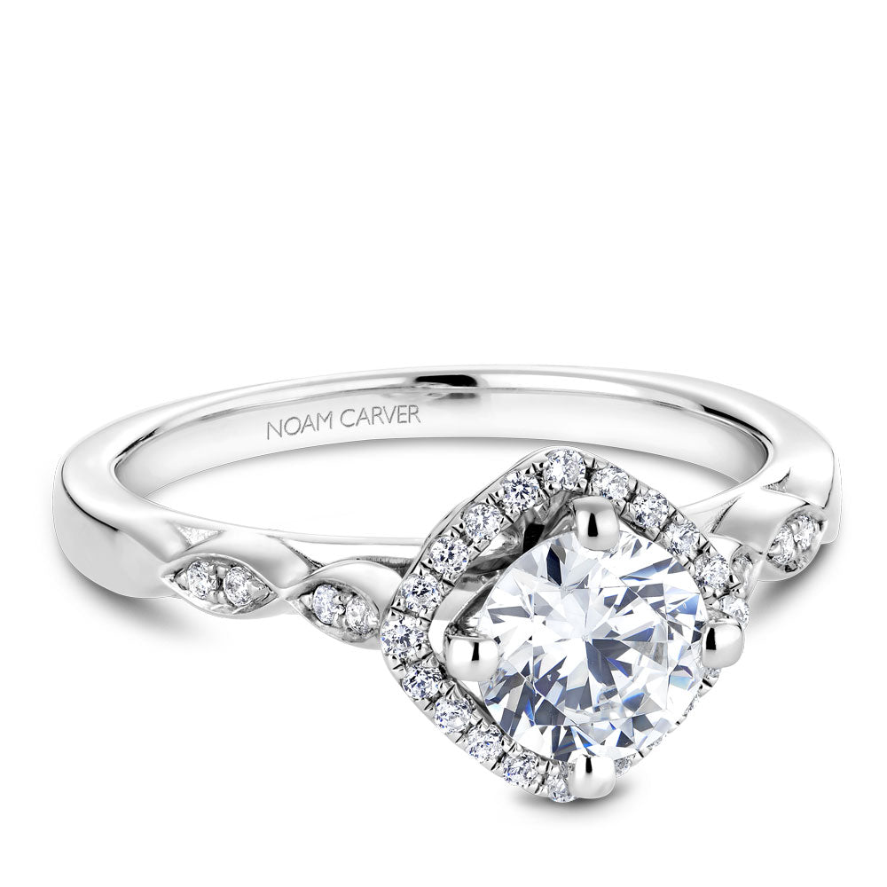 noam carver engagement ring - b084-01ws-100a