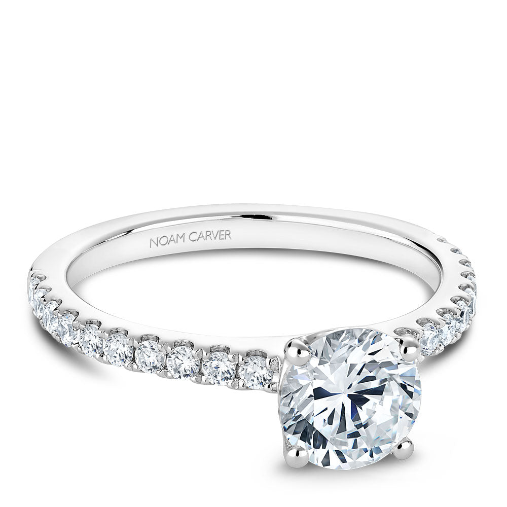 noam carver engagement ring - b101-01ws-100a