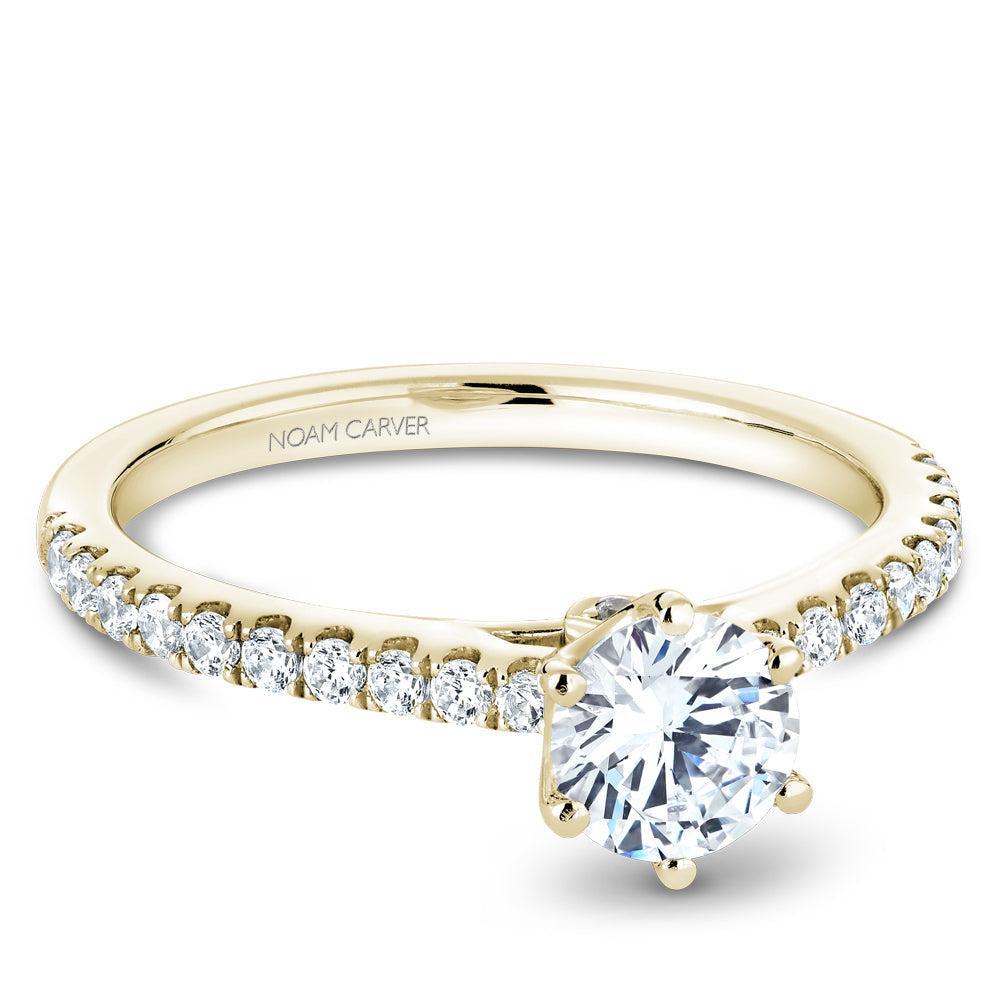 noam carver engagement ring - b142-17ym-100a