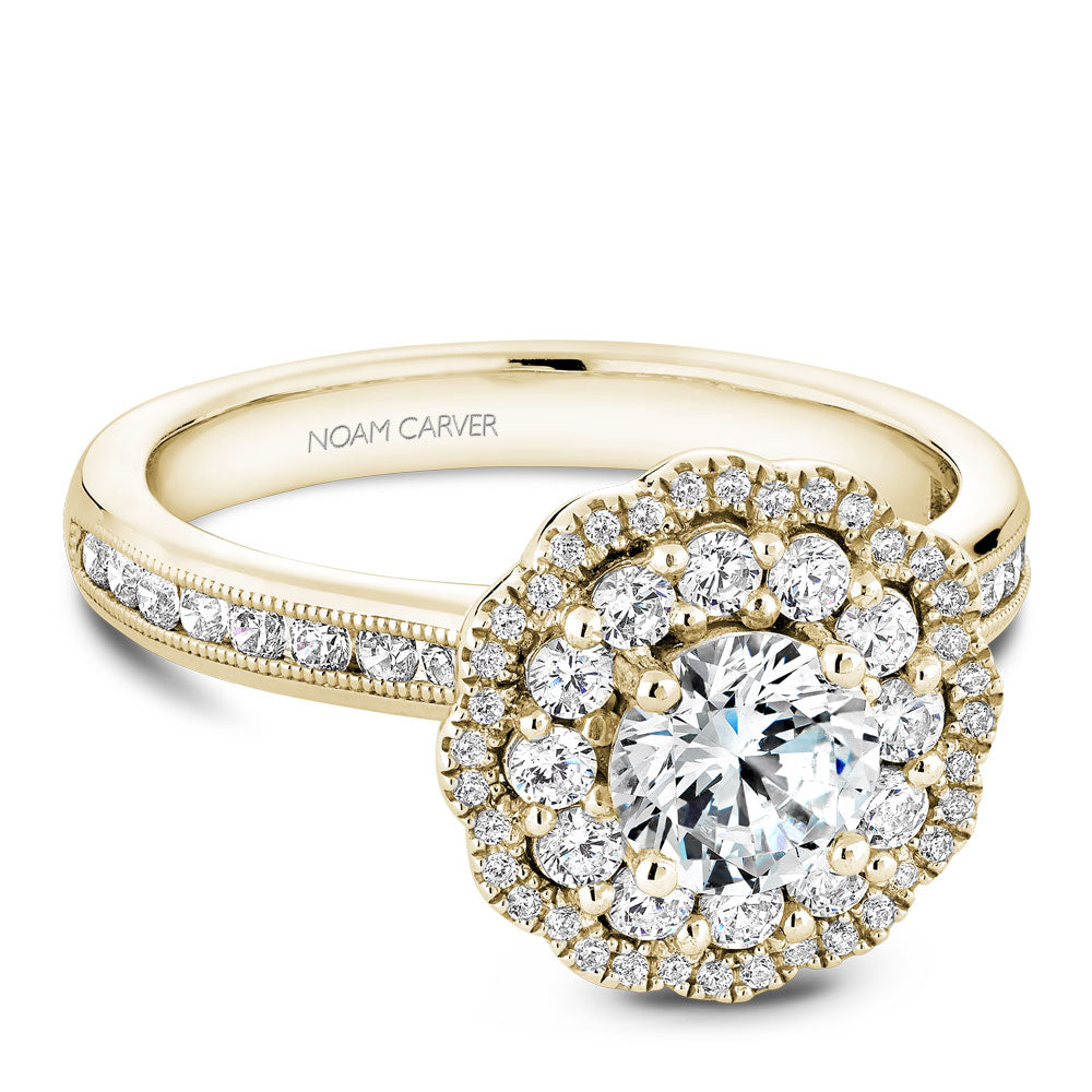 noam carver engagement ring - b145-16ys-100a