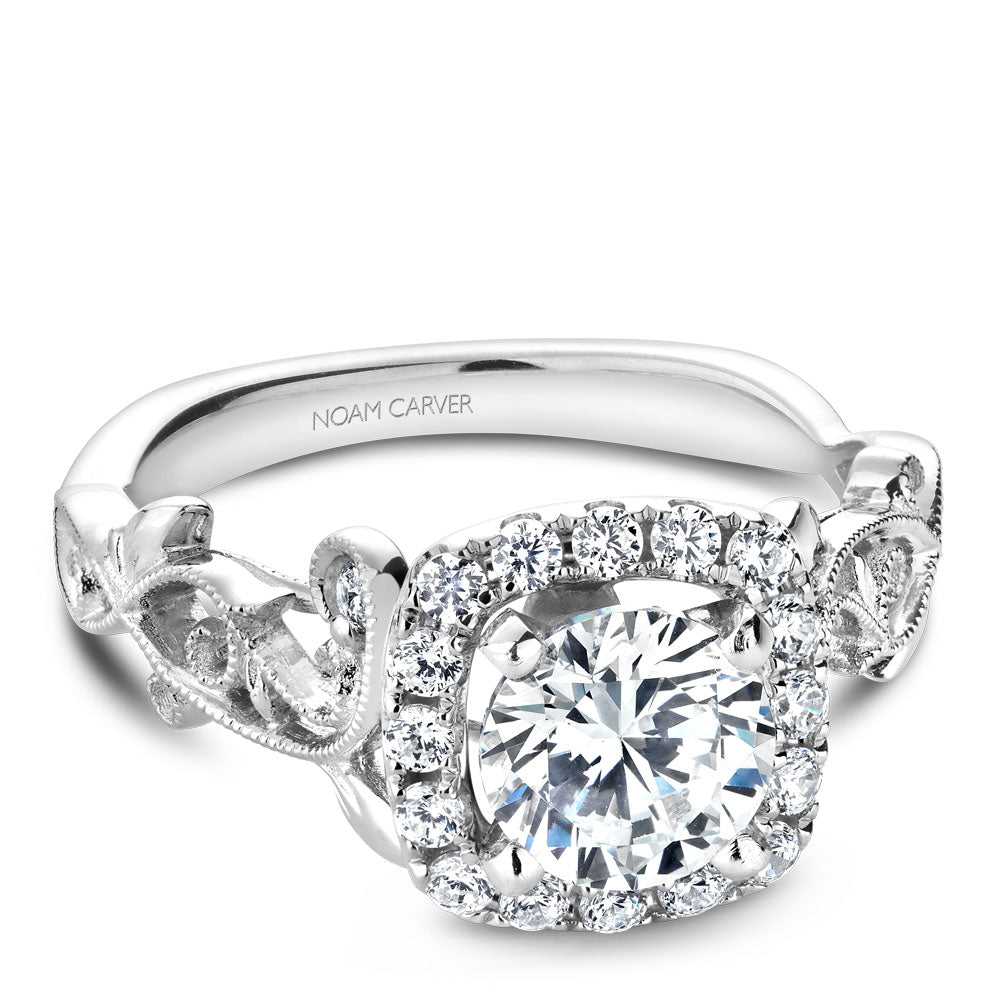 noam carver engagement ring - b151-01ws-100a
