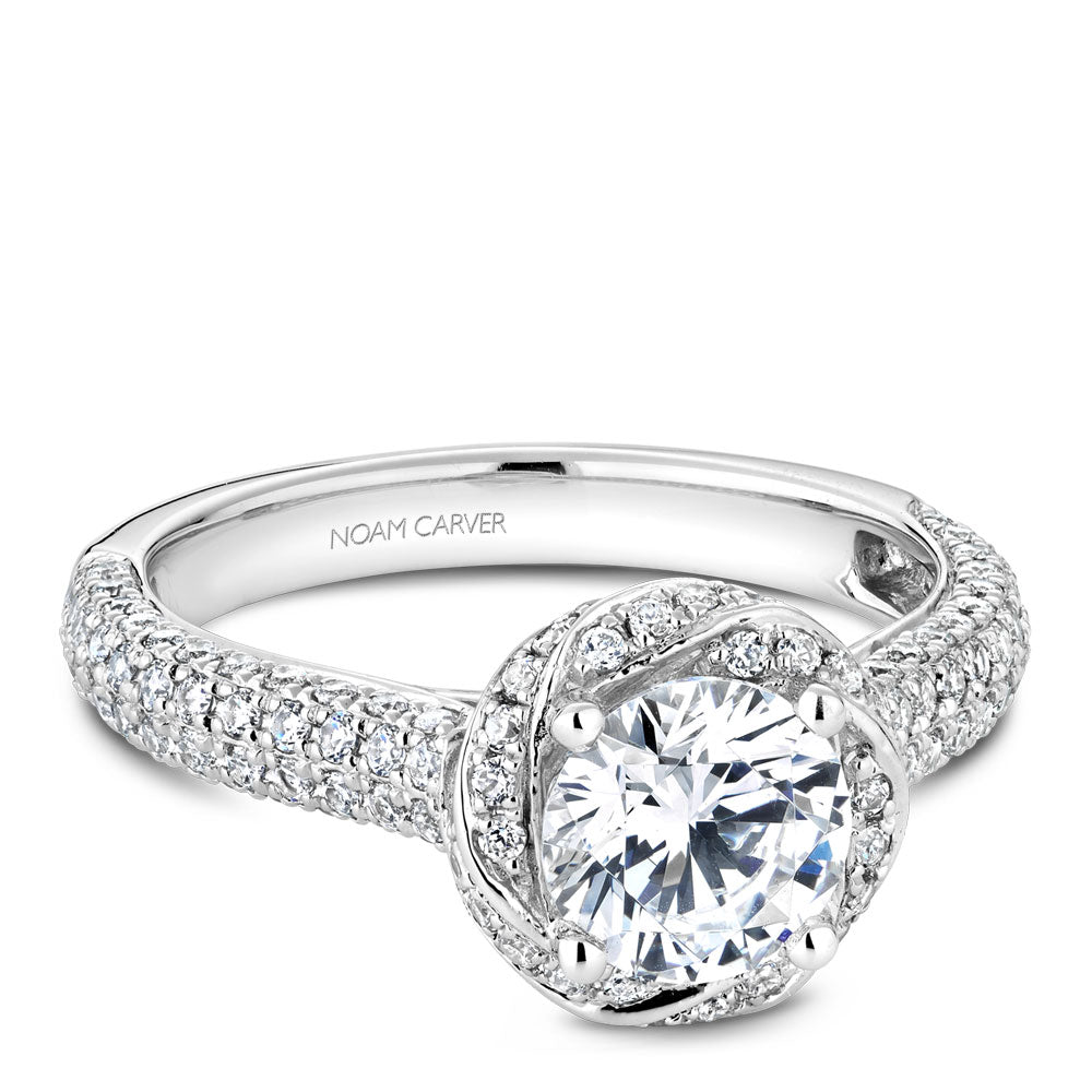noam carver engagement ring - b164-01ws-100a