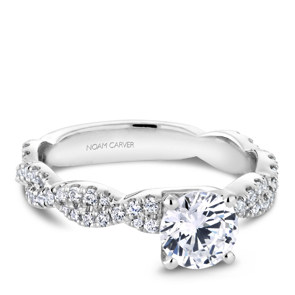 noam carver engagement ring - b166-01wm-100a