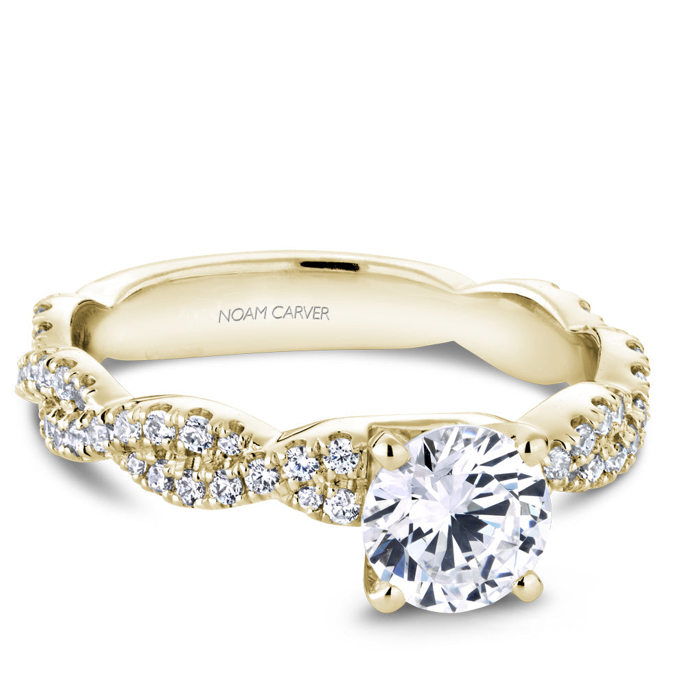 noam carver engagement ring - b166-01ys-100a