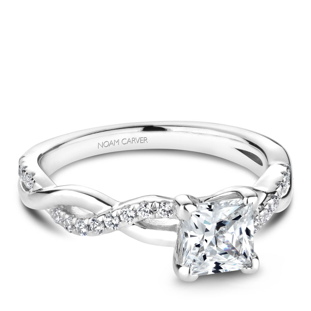 noam carver engagement ring - b185-01ws-fcya