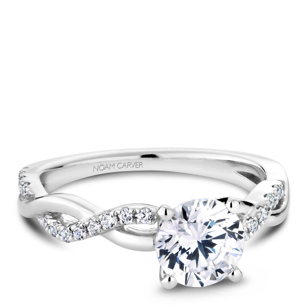 noam carver engagement ring - b185-02ws-100a