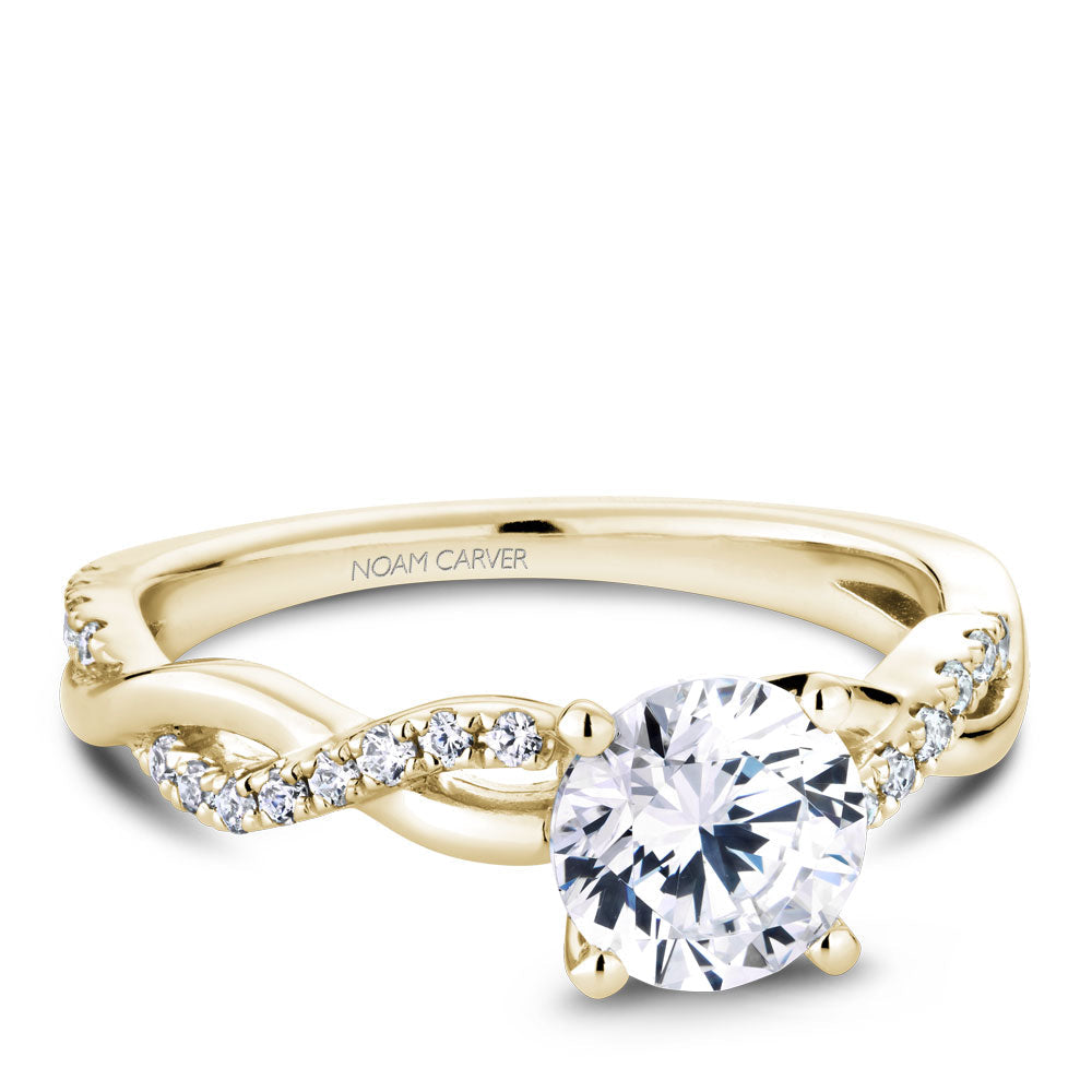 noam carver engagement ring - b185-02ys-100a