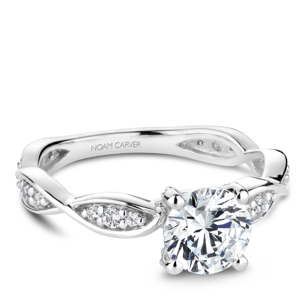 noam carver engagement ring - b197-01ws-100a