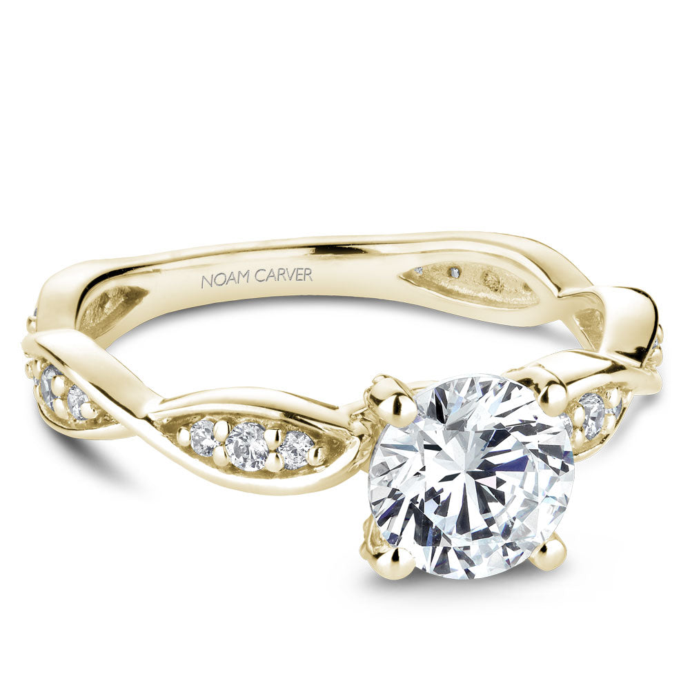 noam carver engagement ring - b197-01ys-100a