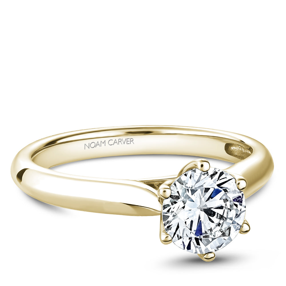 noam carver engagement ring - b200-01ys-100a