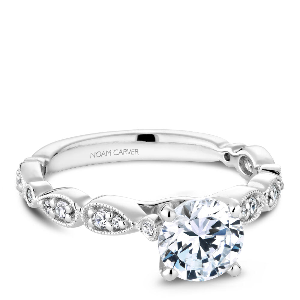 noam carver engagement ring - b204-01ws-100a
