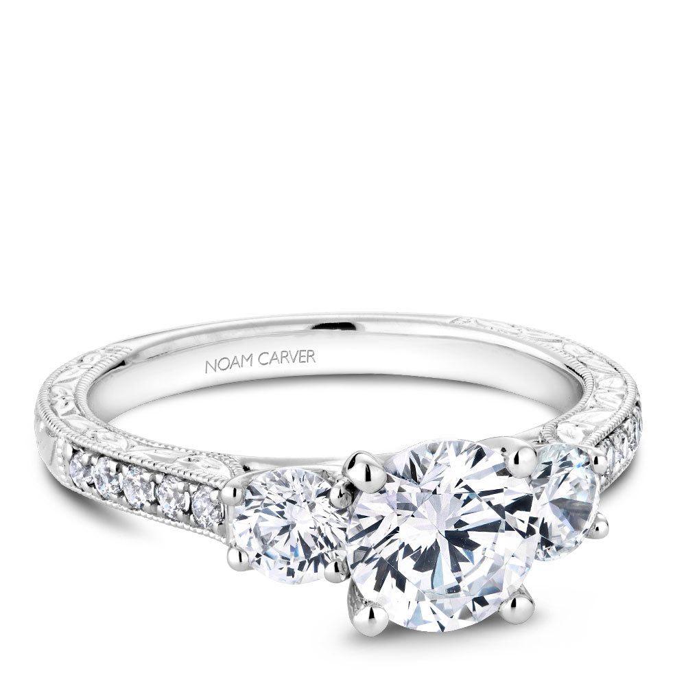 noam carver engagement ring - b206-01ws-100a