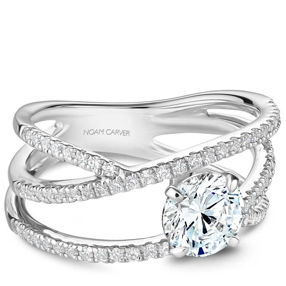noam carver engagement ring - b249-01wm-100a