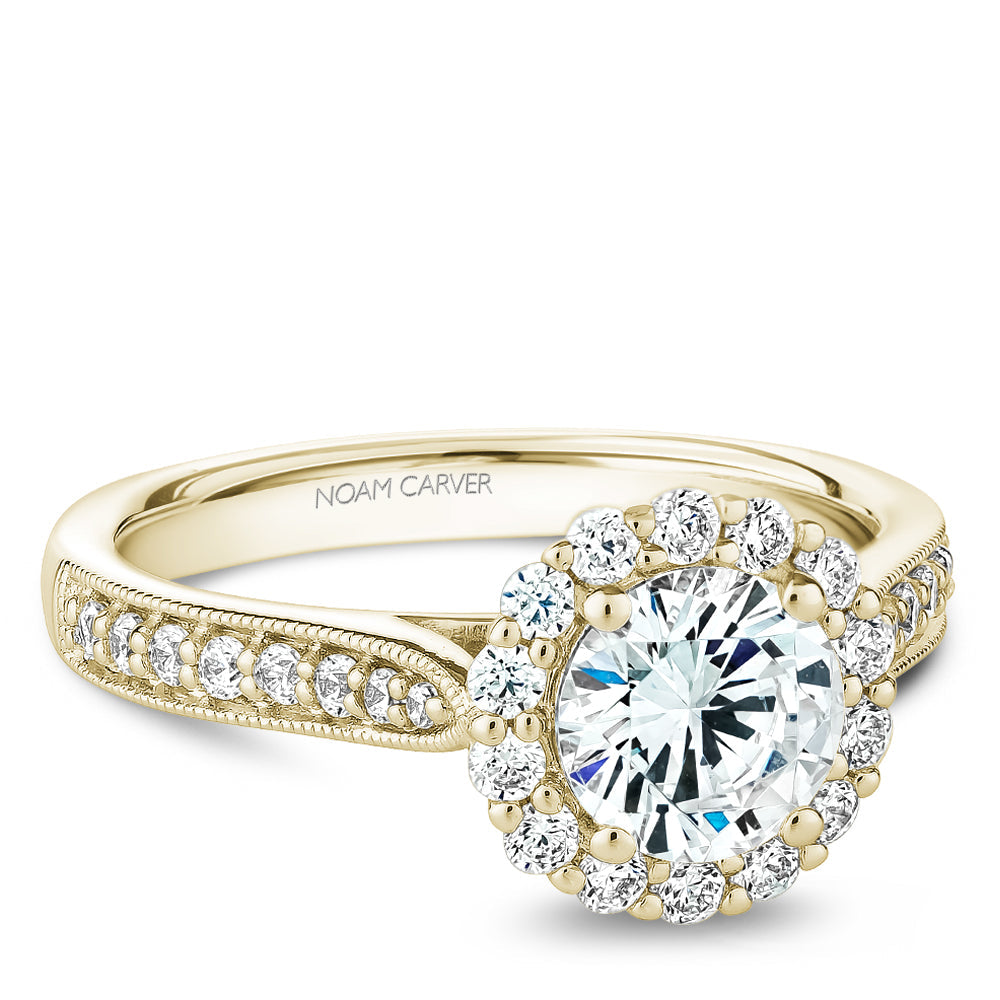 noam carver engagement ring - b250-01ym-100a