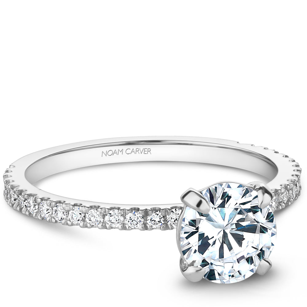 noam carver engagement ring - b265-01ws-100a