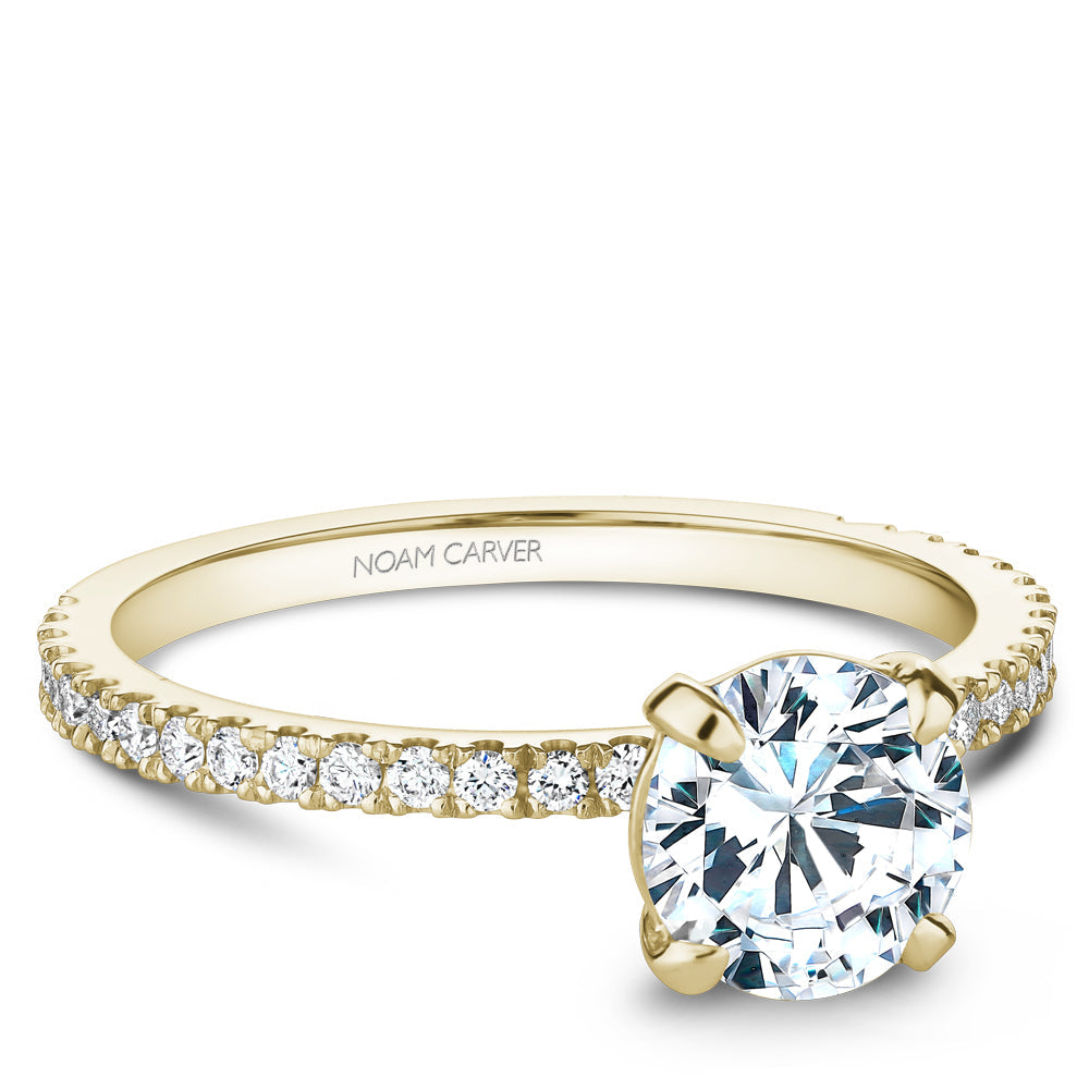 noam carver engagement ring - b265-01ys-100a