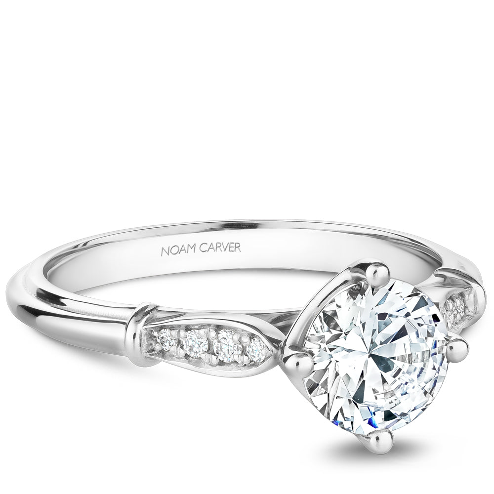 noam carver engagement ring - b268-01ws-100a