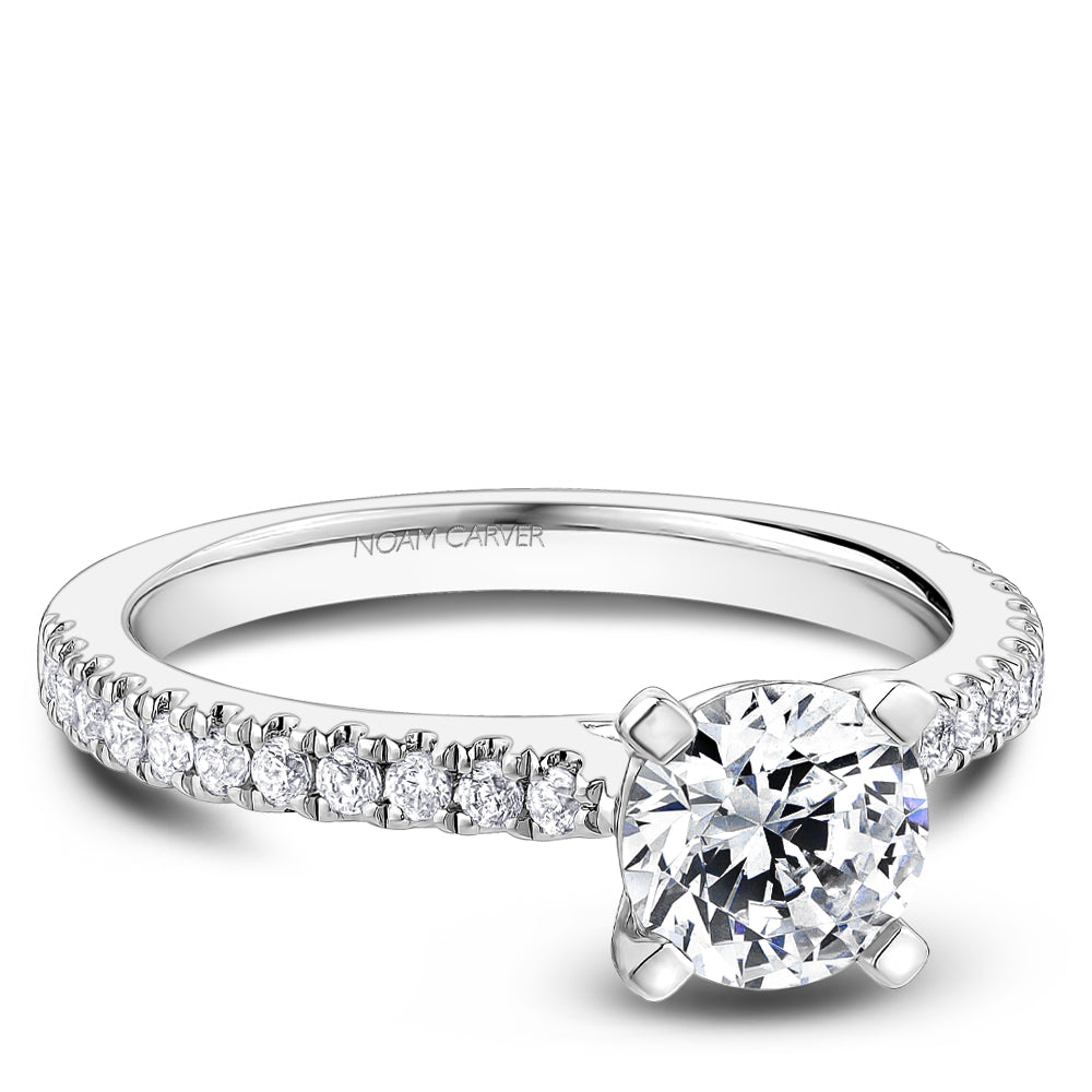 noam carver engagement ring - b350-01ws-100a